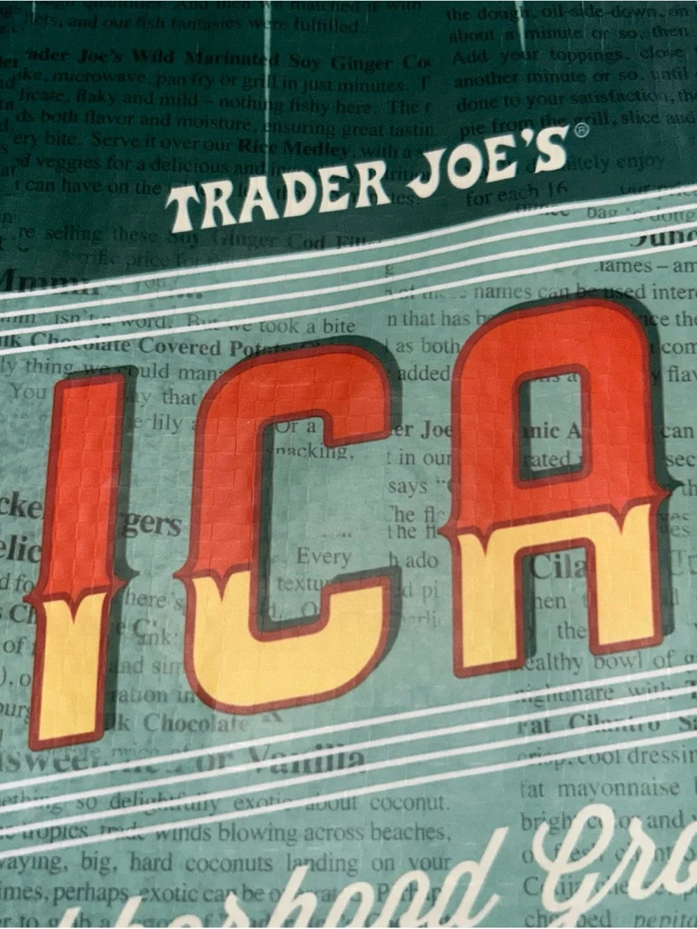 NWT Trader Joe's Reusable Regional Bag (Chicago, Illinois | IL)